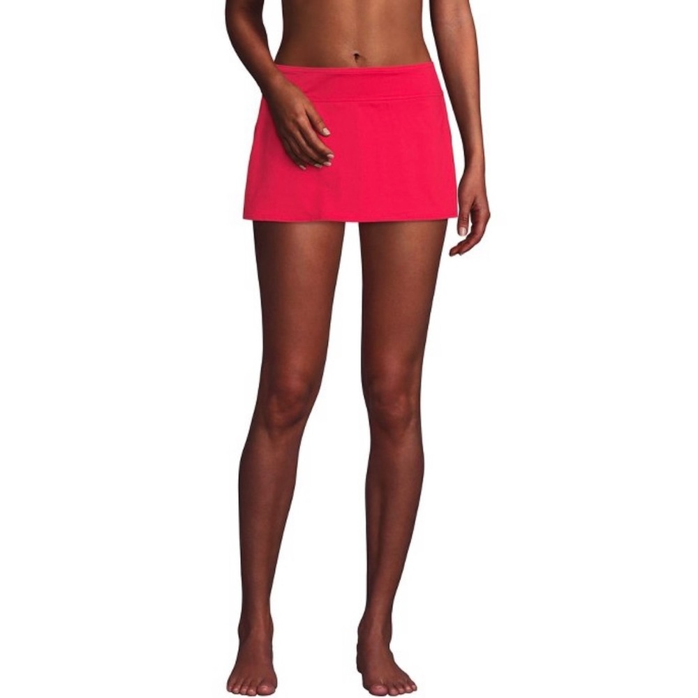 Lands'End Chlorine Resistant Bikini Skirt Skort Bottom